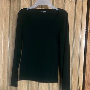 Old Navy Women's Classic Black Long Sleeve Tee